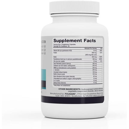 Foligain Color Rescue Supplement for Graying Hair 60 Capsules