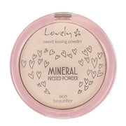 Lovely Mineral Pressed Powder Transparent Strong Mattifying Mineral Fixer For Face 10g