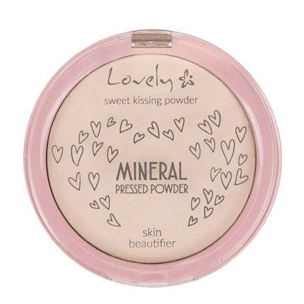 Lovely Mineral Pressed Powder Transparent Strong Mattifying Mineral Fixer For Face 10g