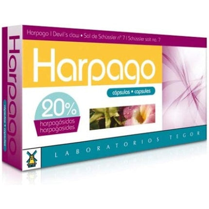 Tegor Harpago Herbal Supplement 40 Capsules 300g