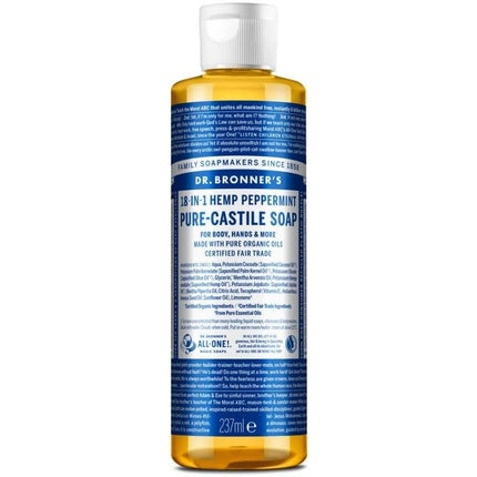 Dr Bronner Peppermint All-One Magic Soap 240ml