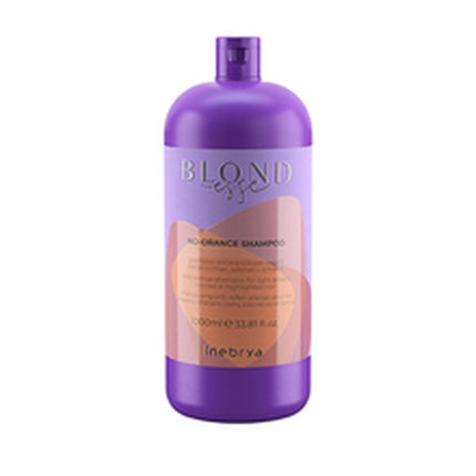 Inebrya Blondesse Noorange Shampoo For Light Chestnut Colored Or Lightened Hair