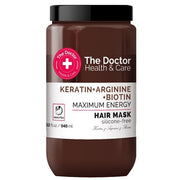 Health & Care Strengthening Hair Mask With Keratin, Arginine, And Biotin - 946ml