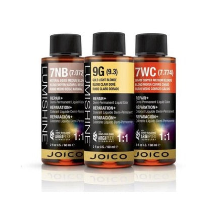 Joico LumiShine Repair+ Demi-Permanent Liquid Hair Color 60ml 8VG