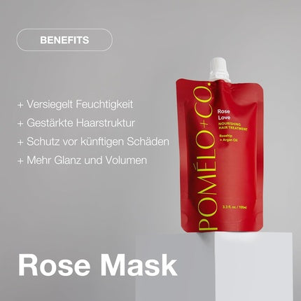 Pomloco Nourishing Preshower Hair Mask with Argan and Rosehip Oil