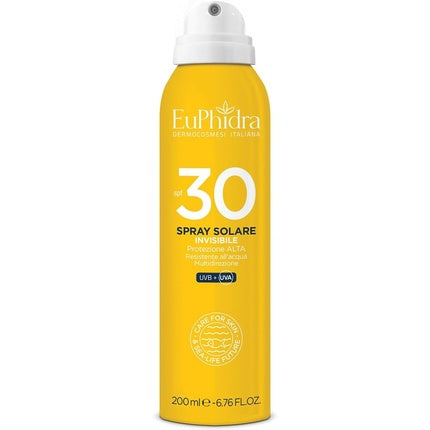 EUPHIDRA Invisible Solar Spray 30+ 200ml