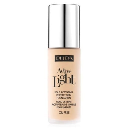Pupa Active Light Perfect Skin Foundation Spf10 Oil-Free Foundation For Face 002 30ml