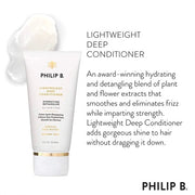 PHILIP B Light-Weight Deep Conditioner 2oz Hair Moisturizer Detangler for All Hair Types