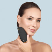 GESKE SmartAppGuided Sonic Thermo Facial Brush & Face-Lifter 8 in 1 Silicone Face Cleansing & Anti Aging