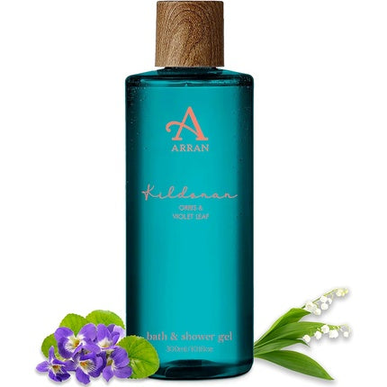 Arran Kildonan Luxury Bath & Shower Gel with Orris & Violet Leaf 300ml