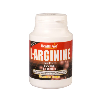 Health Aid L-Arginina 60 Comp