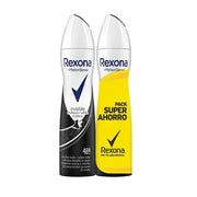 Rexona Rexona Deodorant Motion Sense Invisible On Black And White Clothes Spray 2x200ml