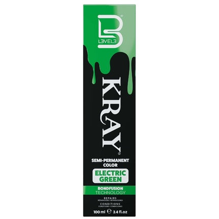 Level 3 Kray Electric Semi-Permanent Hair Color - Vibrant Long Lasting Shine