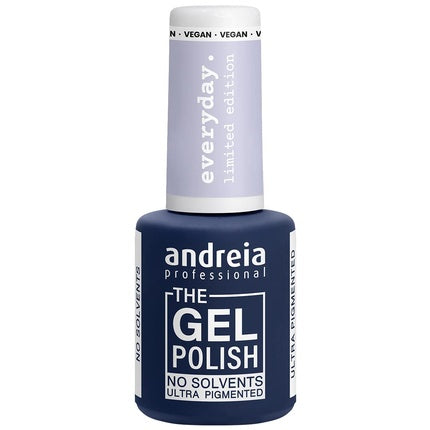 Andreia The Gel Polish Professional Gel Nail Polish Solvent-Free Limited Collection Color ED3 Pastel Lavender
