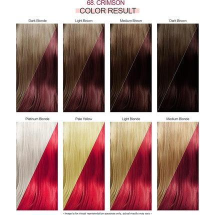 Adore Shining Semi-Permanent Hair Colour 68 Crimson 118ml