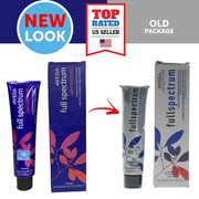 AVEDA Full Spectrum Permanent Hair Color 2.8 Oz and Creme Developer 30 Oz