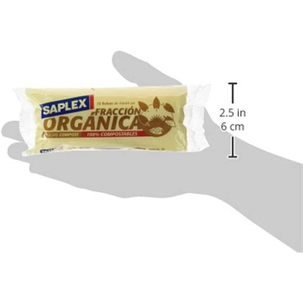 Saplex - Fraction Organic - Bin Liners - 15 Bags