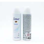 Dove Antiperspirant Deodorant Classic Women 0% Alcohol 150ml