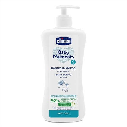 Chicco Baby Moments Bath Shampoo Without Tears for Sensitive Skin
