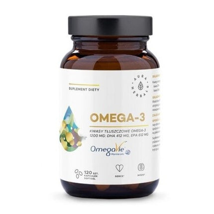 Aura Herbals Omega-3 1200mg 120 Capsules