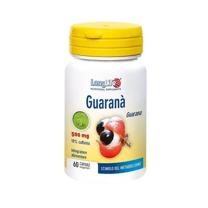 Phoenix Long Life Longlife Guarana 60 Vegetable Capsules