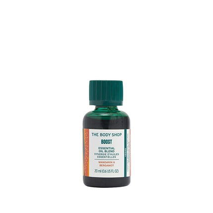 The Body Shop Stimulating Essential Oil Boost Mandarin & Bergamot Essential Oil Blend 20 Ml