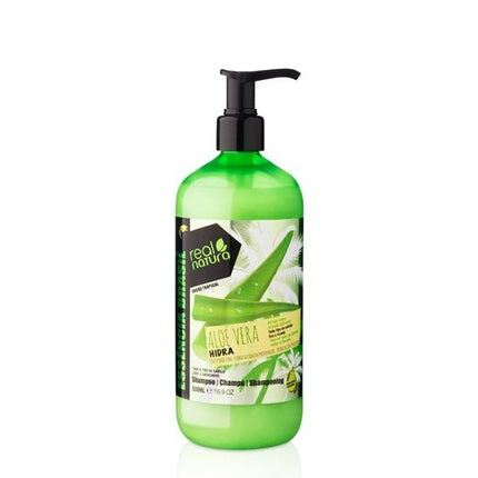 Real Natura Shampoo Without Salt Aloe Vera Hydrating 500ml