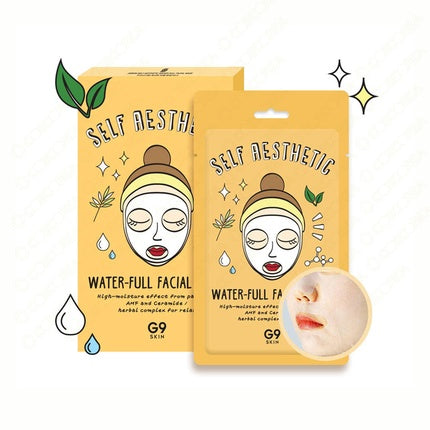 G9skin Self Aesthetic Water-Full Facial Mask Monodose