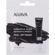 Ahava Dunaliella Algae Peel Off Mask - Helps Against Blackheads And Clogged Pores - Reduces Fatigue And Dullness Of The Skin - Single Use - Vegan - Alcohol And Paraben Free - 8ml