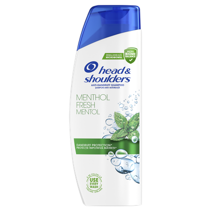 Head & Shoulders Cool Menthol Shampoo - 6 X 625ml