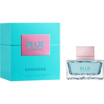 Antonio Banderas Blue Seduction Eau De Toilette Spray For Women - 50 Ml