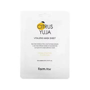 Farmstay Citrus Yuja Vitalizing Sheet Mask