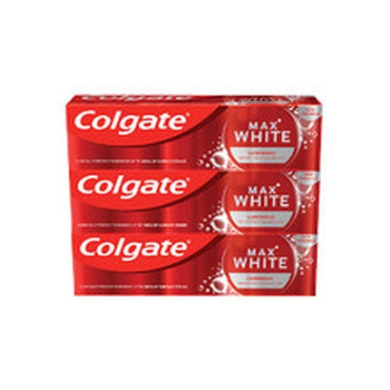 Colgate Max White Luminous Toothpaste Set Whitening Toothpaste 3 X 75 Ml