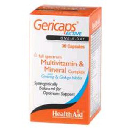 Health Aid Gericaps½ Active 30 Caps