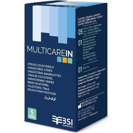 Multicare In Colesterolo 5 Strips