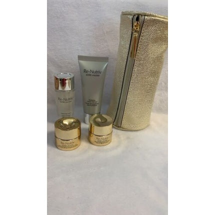 Estee Lauder Re-Nutriv Luxury Gift Set with Gold Bag New