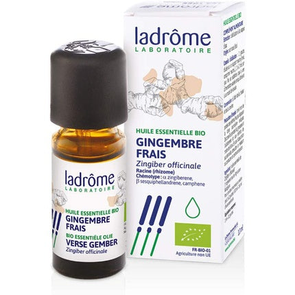 Ladrôme Organic Essential Oil Ginger 10ml