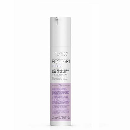 Revlon Restart Color Antibrassiness Purple Drops 50ml For Blonde Hair