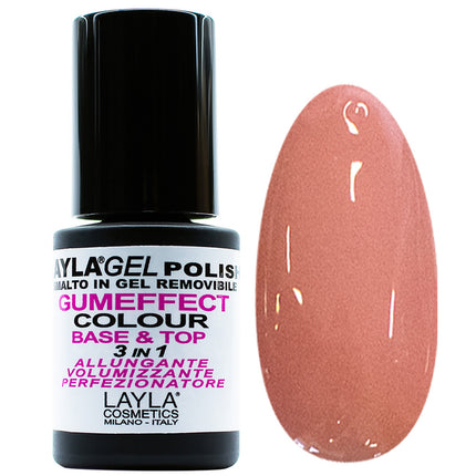Layla Gel Nail Gumeffect Color Number 03 Natural Pink