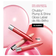 Clinique Chubby Plump and Shine Lip Gloss 07 Goliath Grape 0.13 Ounce