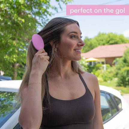 Framar Mini Hair Brush for Women - Small Detangler