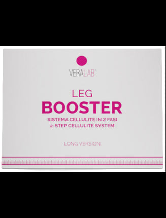 Veralab Leg Booster Long Version 2-Phase Cellulite Reshaping System Cream + Corsaro Sheath - Size M