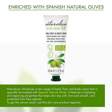 Naturalium Creams 300ml Hand, Foot, and Body Cream