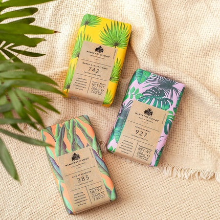 Ministry of Soap Natural Rainforest Wrapped Soap Bird of Paradise 200g