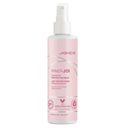 Joico InnerJoi Preserve Protective Milk for Color Protection and Shine Sulfate and Paraben Free Naturally Derived Vegan Formula 8 Fl Oz