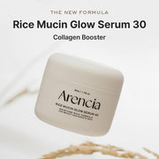 Arencia Rice Mucin Overnight Glow Face Mask Serum 30 1.76 Oz
