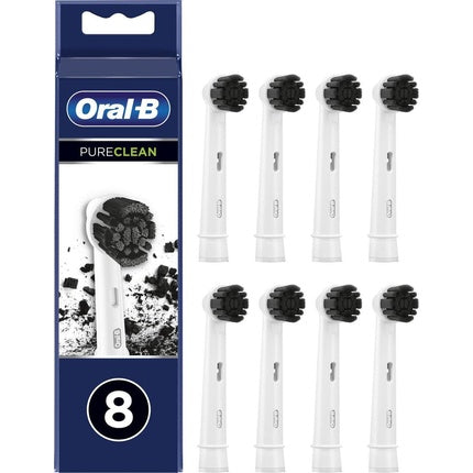 Oralb Electric Toothbrush Refill Pure Clean Charcoal