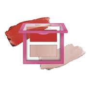 Cheek & Bright Cream Blush and Highlighter Palette Koch Coral