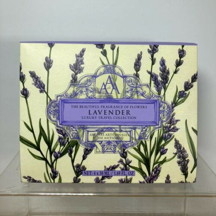 New Aromas Artesanales De Antigua AAA Lavender Luxury Travel Collection Gift Set