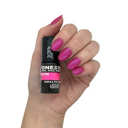 Layla Cosmetics One Step Gel Nail Polish Kiss my Magenta 5ml